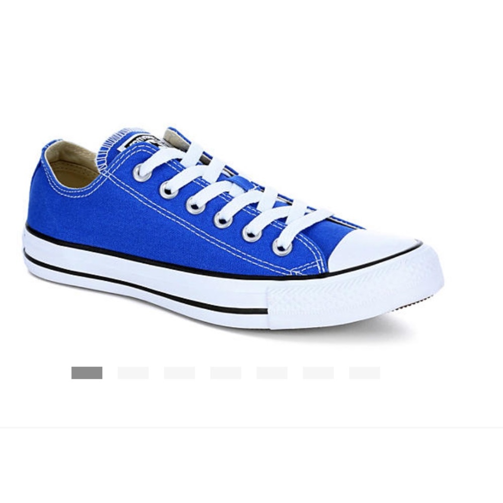 Brand new royal blue converse
